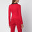Glory red cotton polo shirt