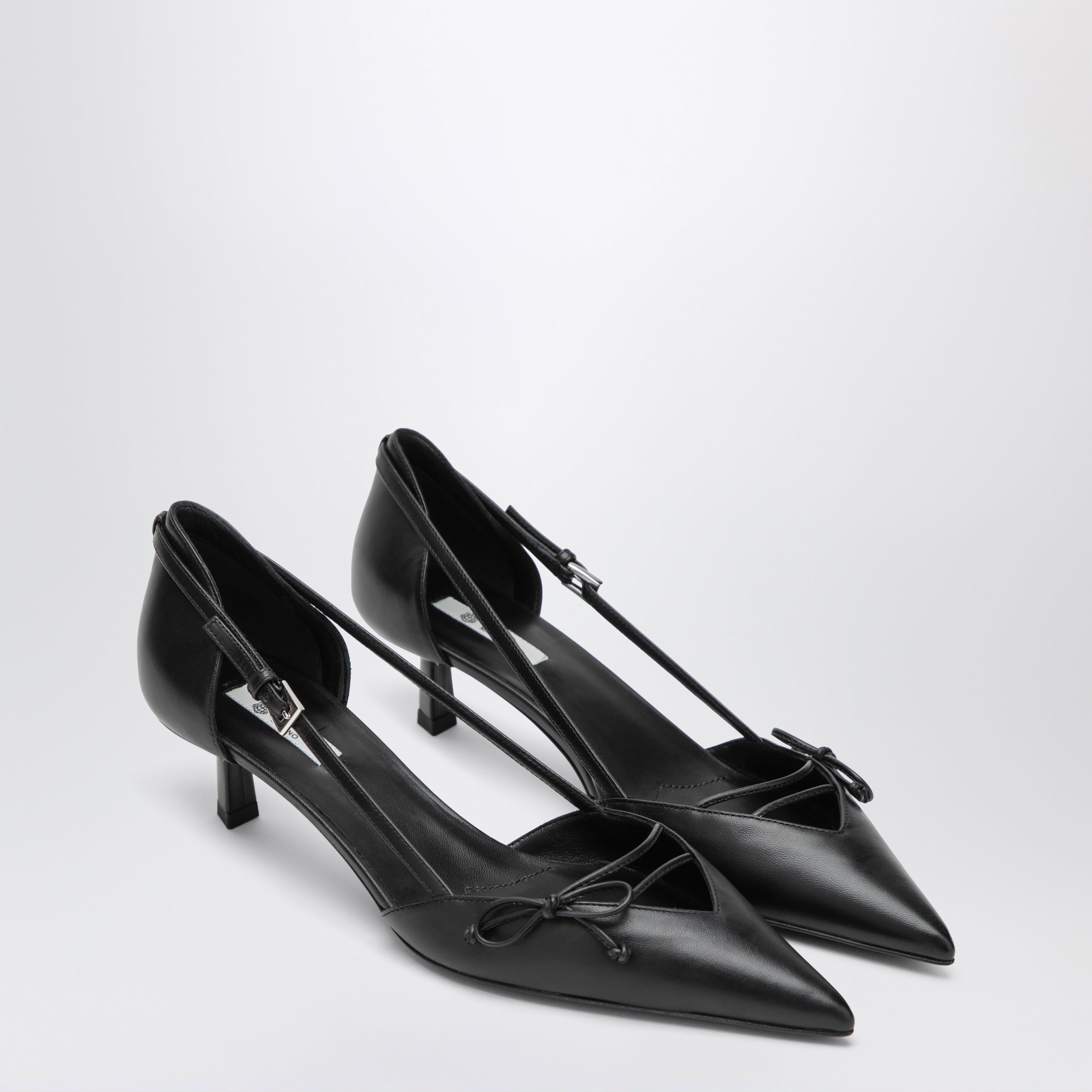 Prada Side-open leather pumps | TheDoubleF