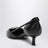 Seitlich offene Pumps aus Leder