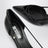 Seitlich offene Pumps aus Leder