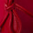 Red Leather Side-Open Pumps