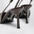 Burnt leather slingback pumps