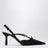 Black slingback pumps in suede