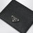 Black Saffiano card holder