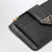 Black Saffiano leather card holder