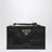 Porte-cartes zippé en cuir noir