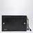 Black leather small wallet