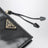 Black leather small wallet