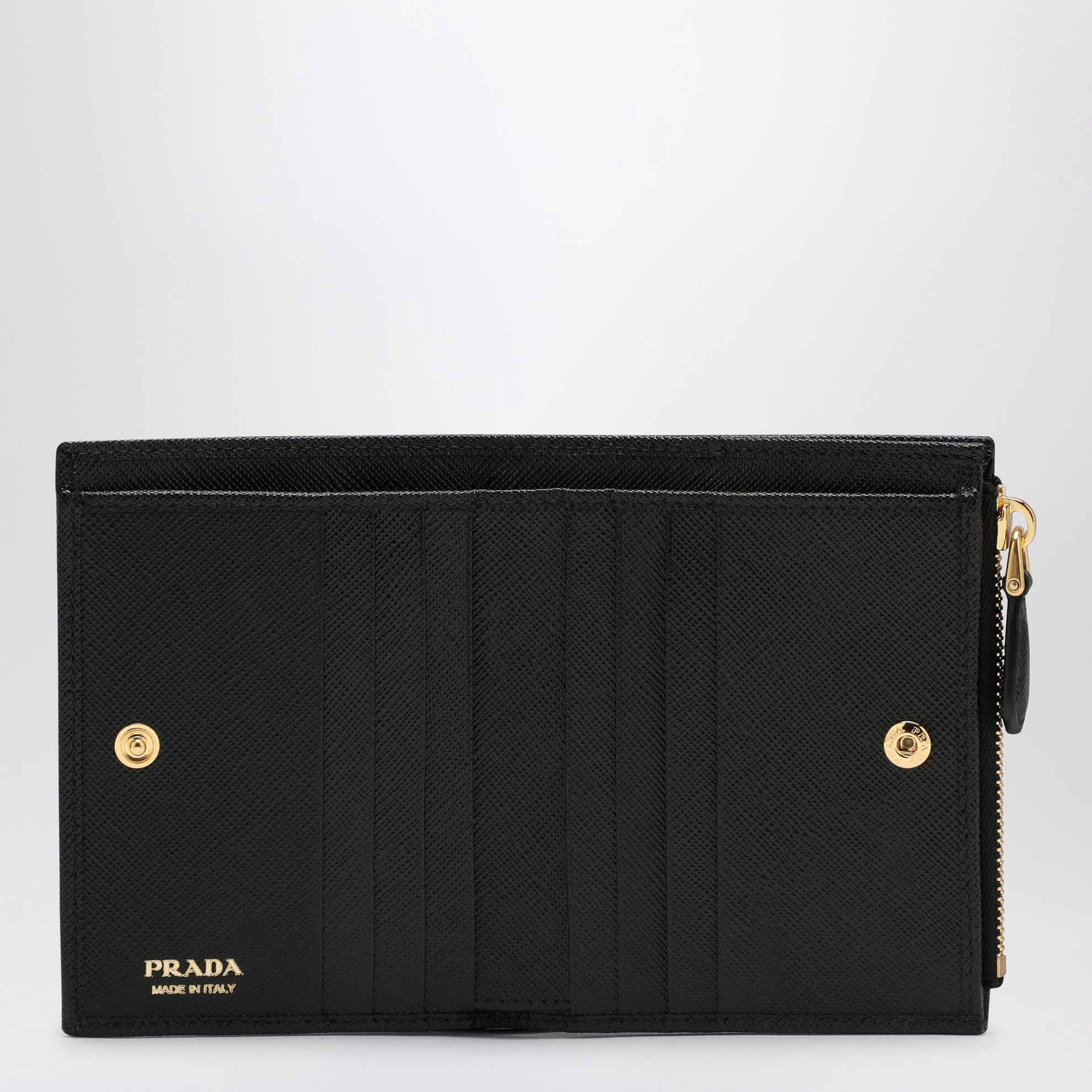Black Saffiano leather wallet