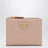 Powder pink Saffiano leather wallet