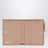 Powder pink Saffiano leather wallet