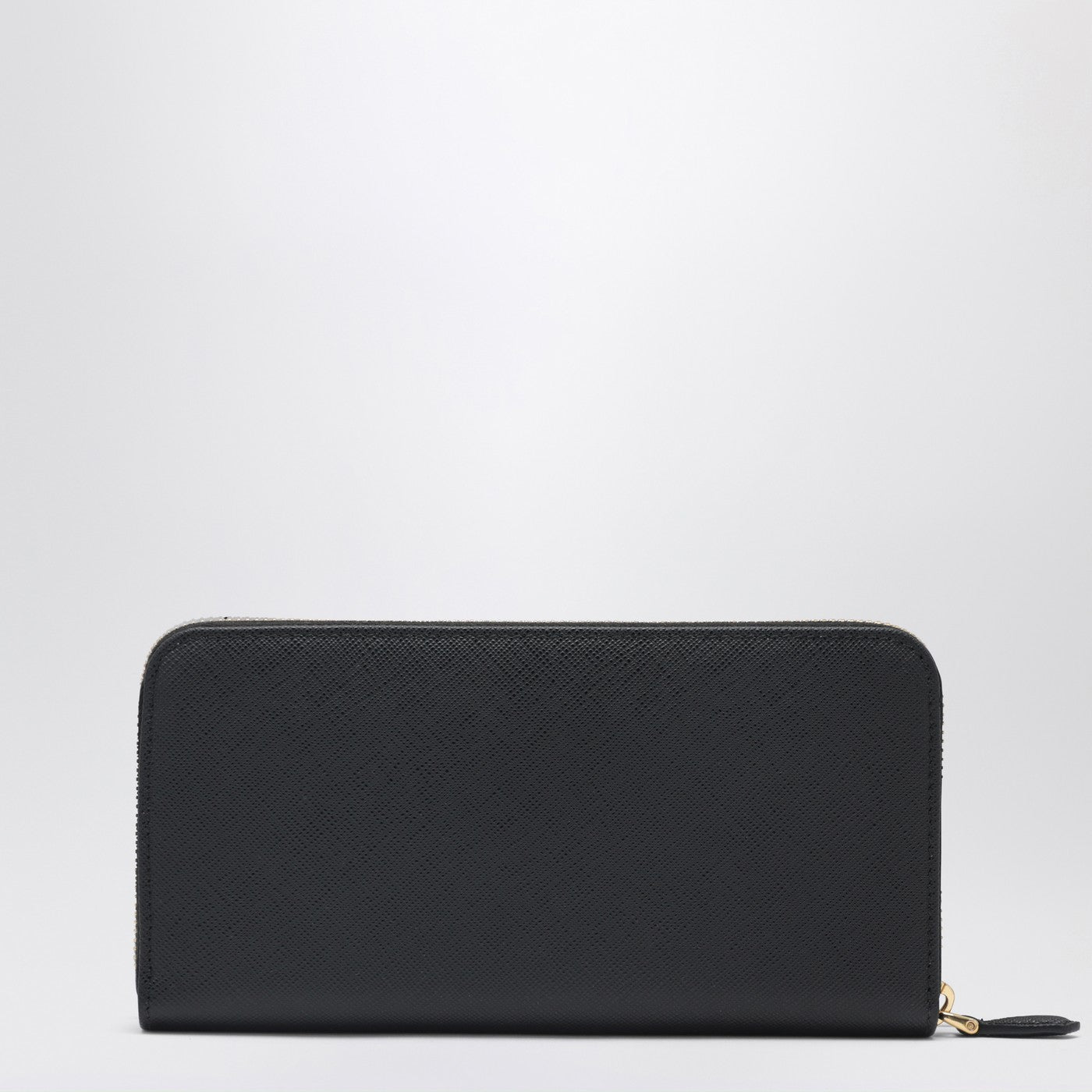 Large black Saffiano wallet