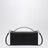 Black Saffiano wallet with shoulder strap
