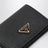 Black Saffiano leather small wallet