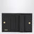 Black Saffiano leather small wallet