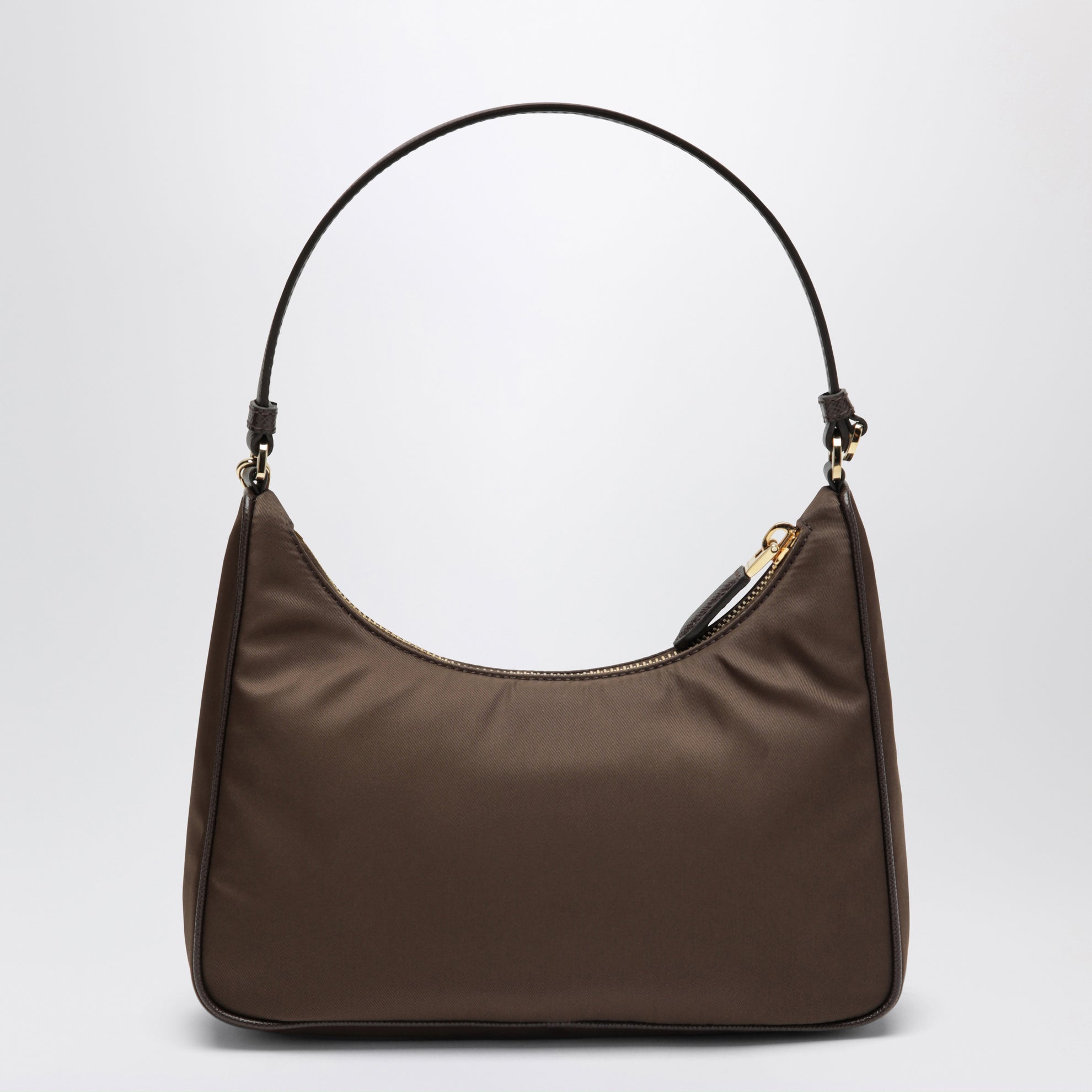 Borsa Re-Edition 2005 in Re-Nylon e Saffiano color bruciato