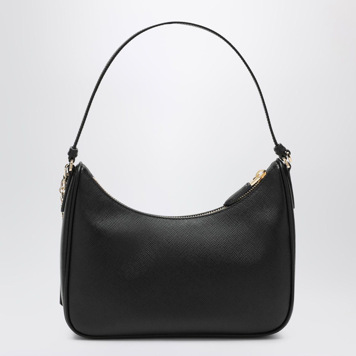 Re-Edition 2005 Mini Bag in Black Saffiano Leather