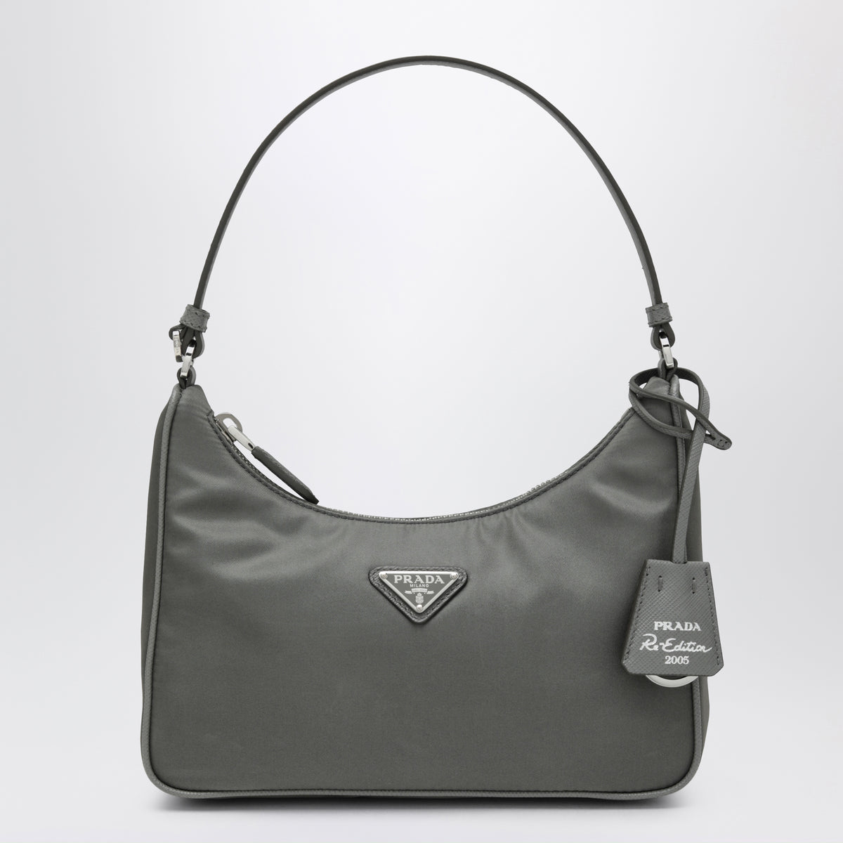 Mercurio Re-Edition 2005 Tasche aus Re-Nylon und Saffiano-Leder