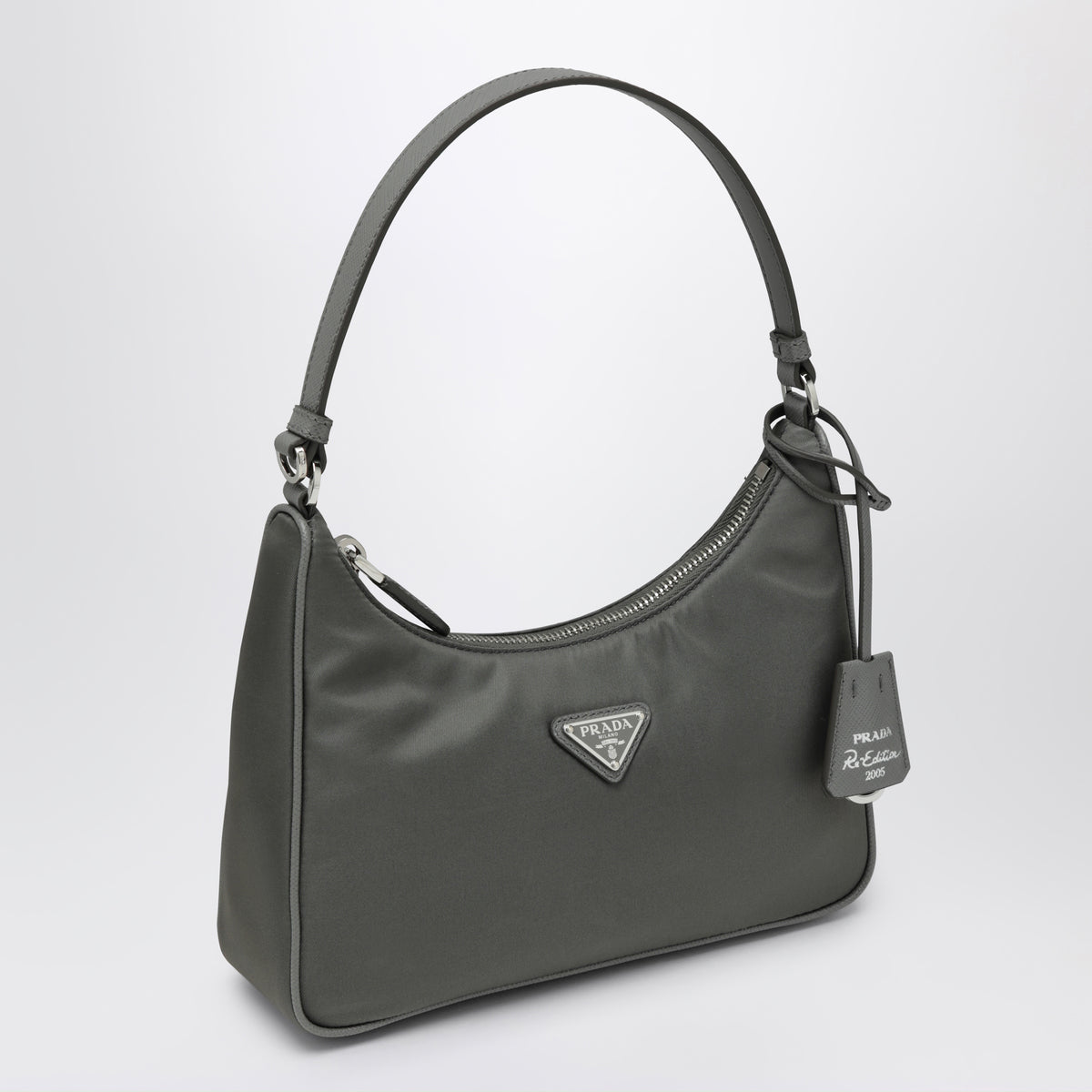 Mercurio Re-Edition 2005 Tasche aus Re-Nylon und Saffiano-Leder