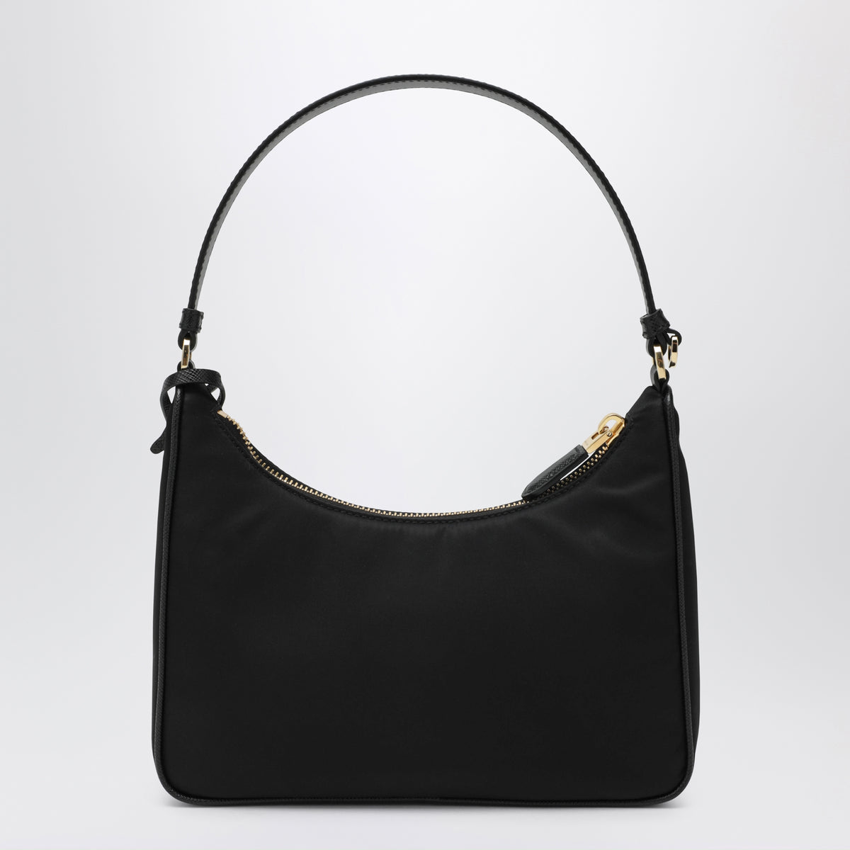 Mini borsa Re-Edition 2005 in Re-Nylon e Saffiano nera