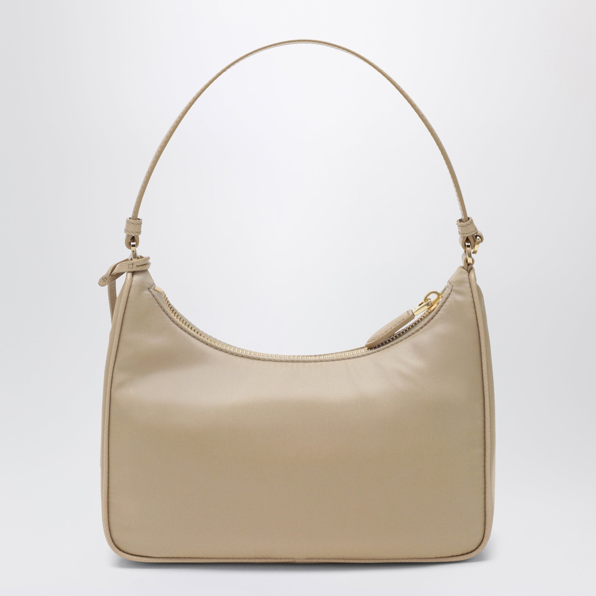 Re-Edition 2005 bag in camel Re-Nylon and Saffiano