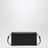 Mini sac en cuir Saffiano noir