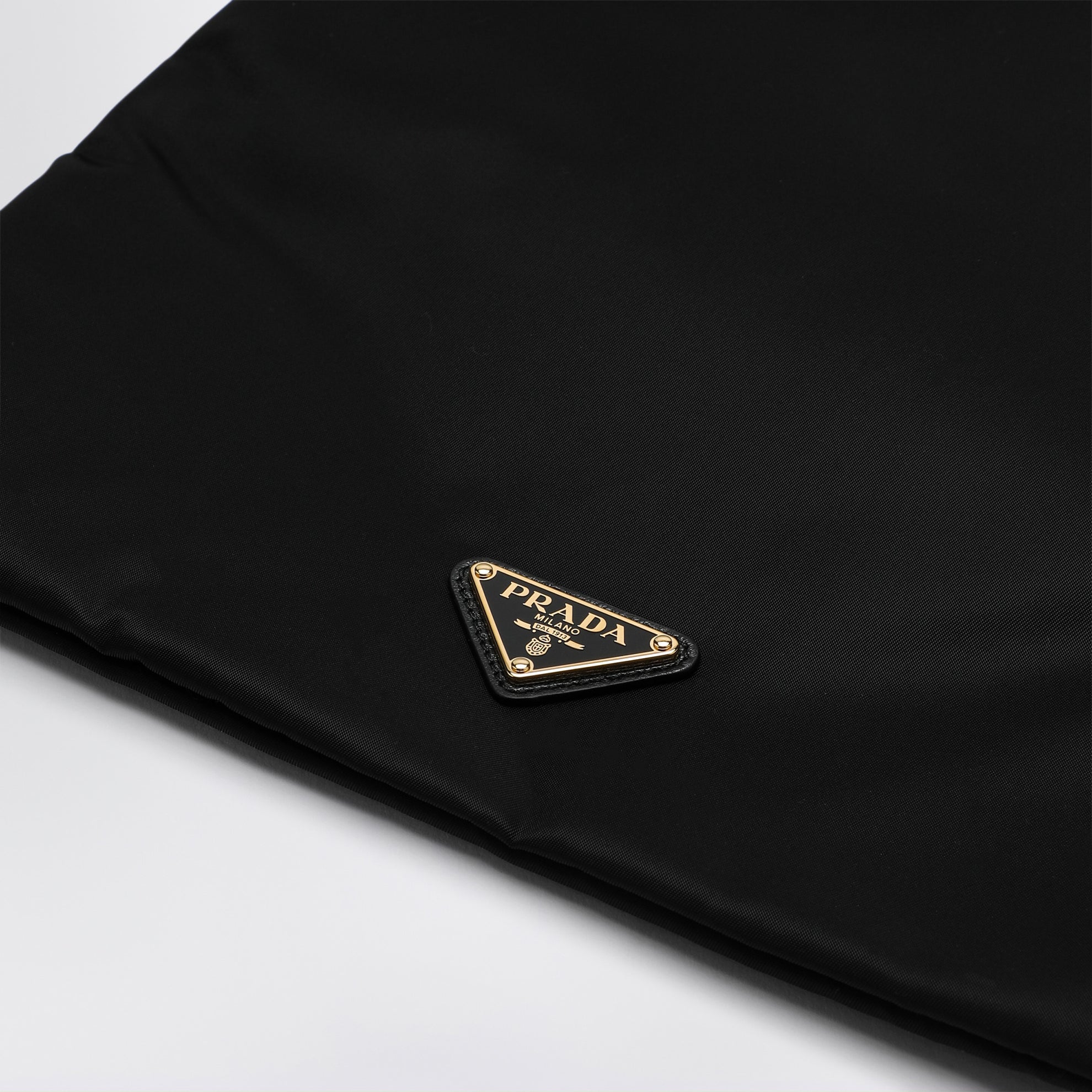 Pochette Prada Wish noire en Re-Nylon
