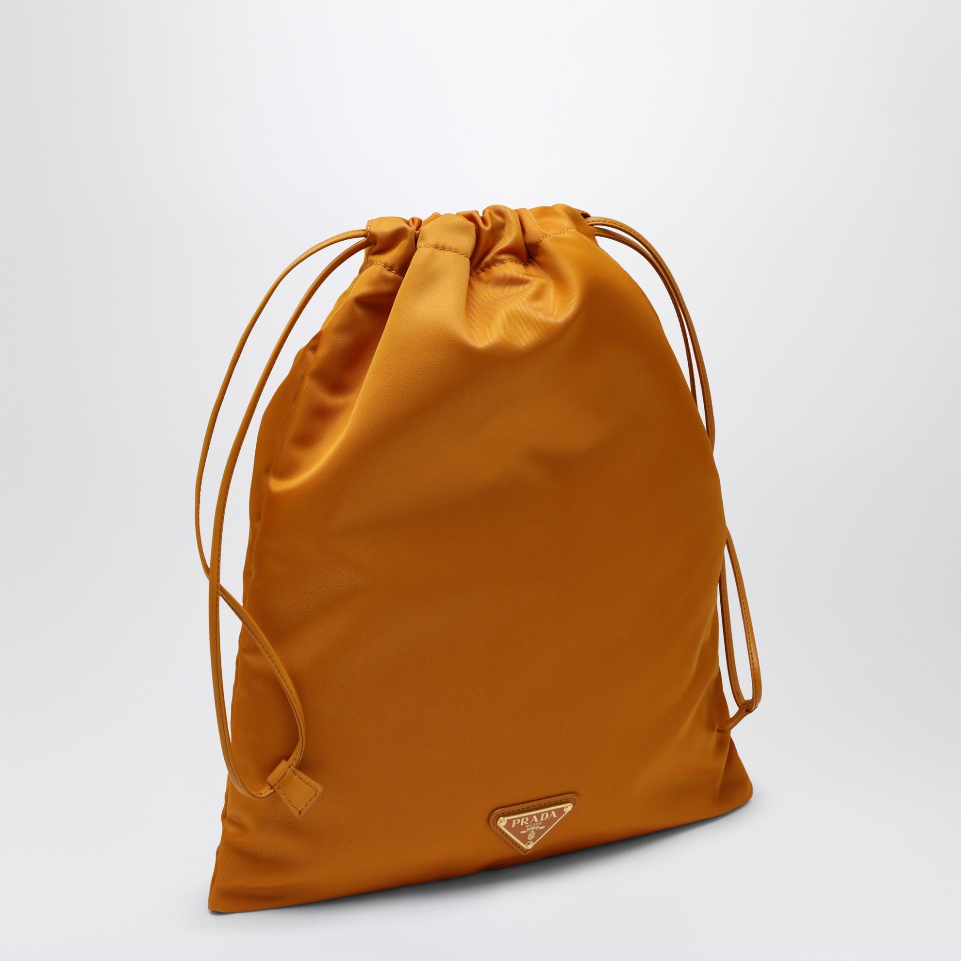 Prada Wish pouch in Amber Re-Nylon