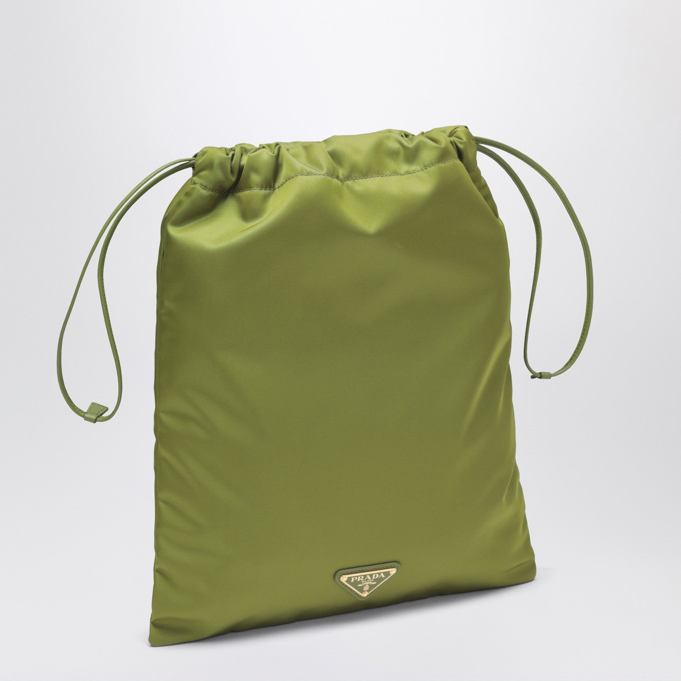 Prada Wish pouch in Ivy green Re-Nylon