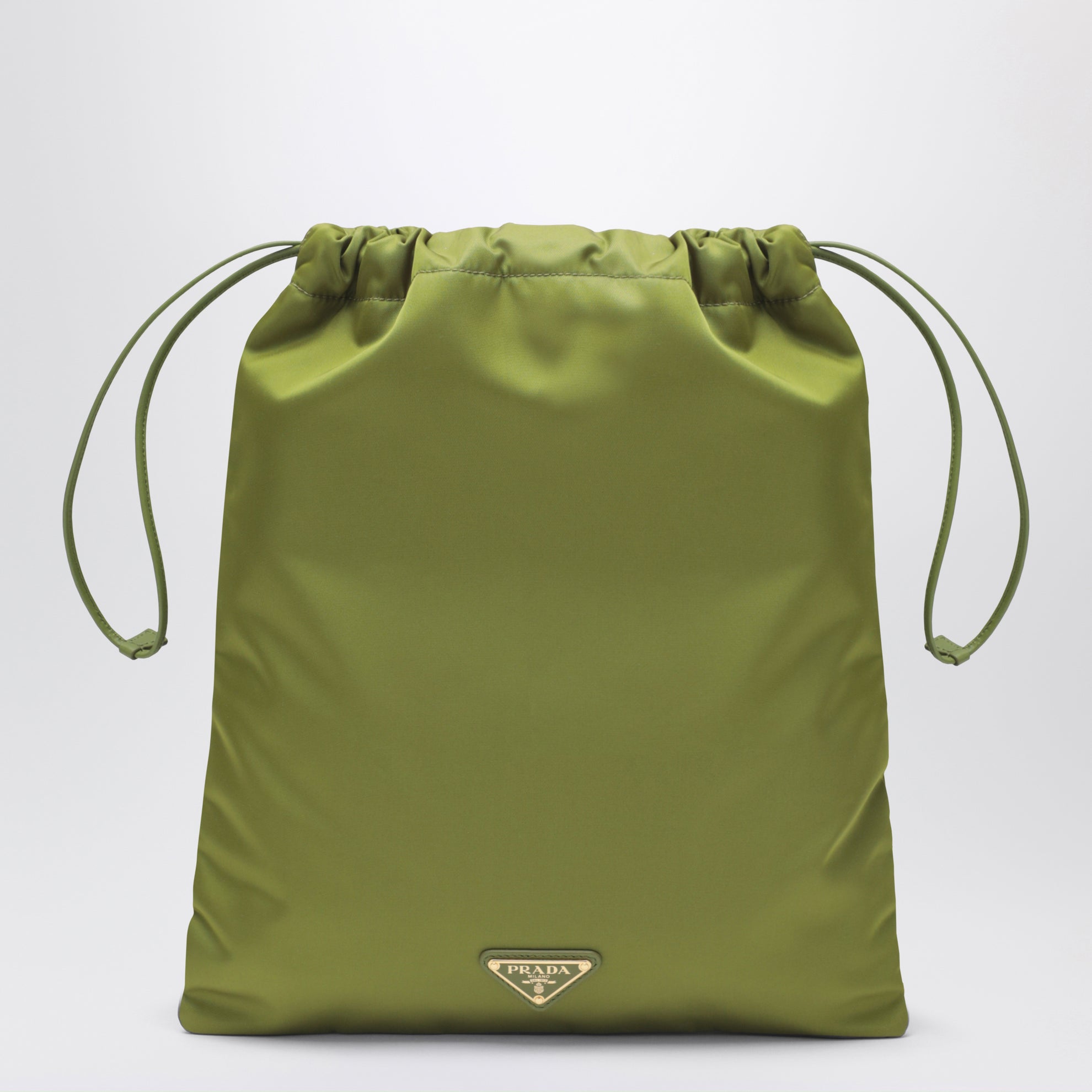 Prada Wish pouch in Ivy green Re-Nylon