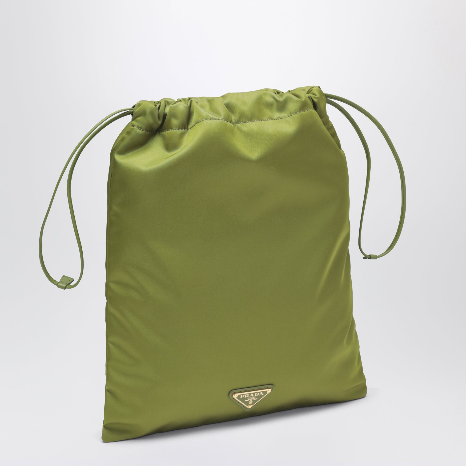 Prada Wish pouch in Ivy green Re-Nylon