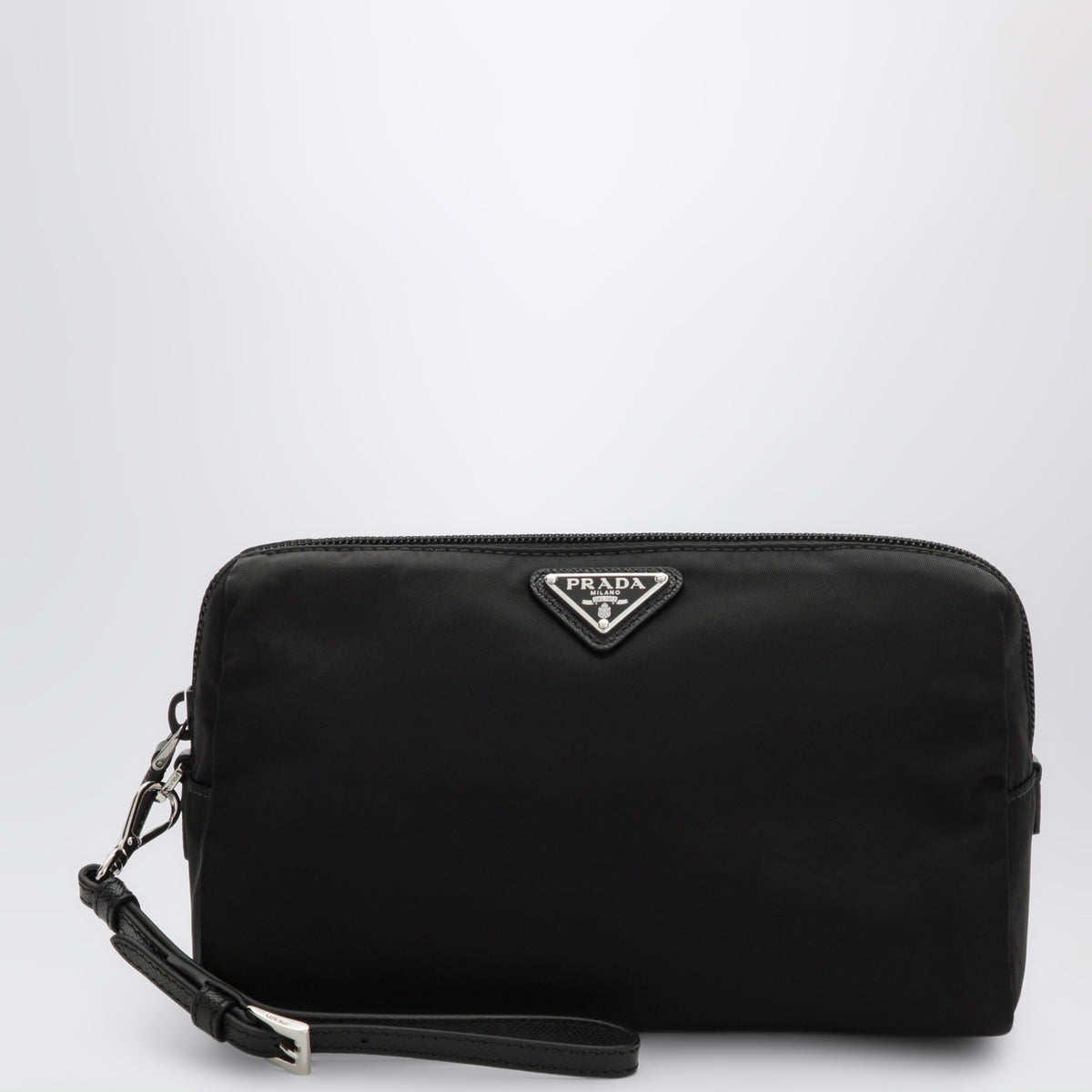 Medium black Re-Nylon necessaire