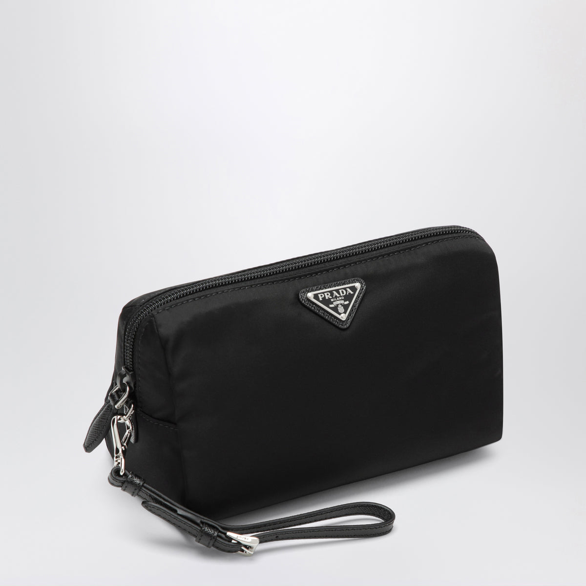 Medium black Re-Nylon necessaire