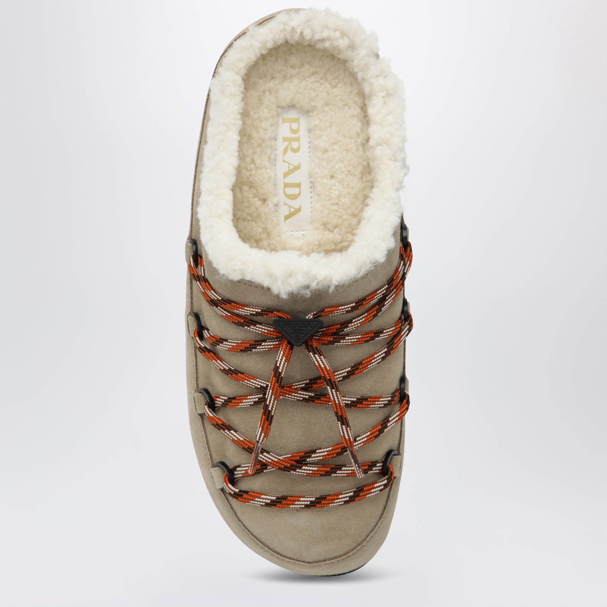 Desert Suede Clogs with Braided Laces