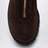 Tronchetti color moro in pelle scamosciata con zip