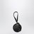 Mini-sac pliable noir en Re-Nylon et cuir