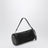 Mini-sac pliable noir en Re-Nylon et cuir