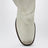 Bottes couleur talc en cuir effet vieilli