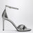 Silver Heeled Sandals