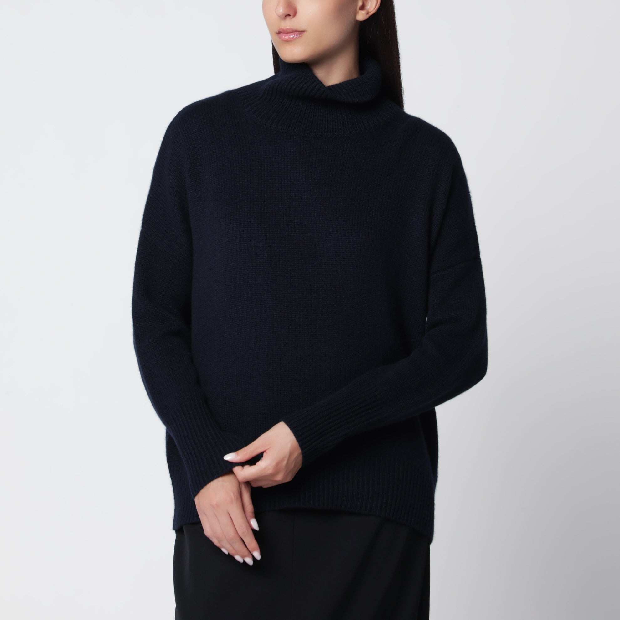 Pullover Heidi aus Kaschmir in Navy