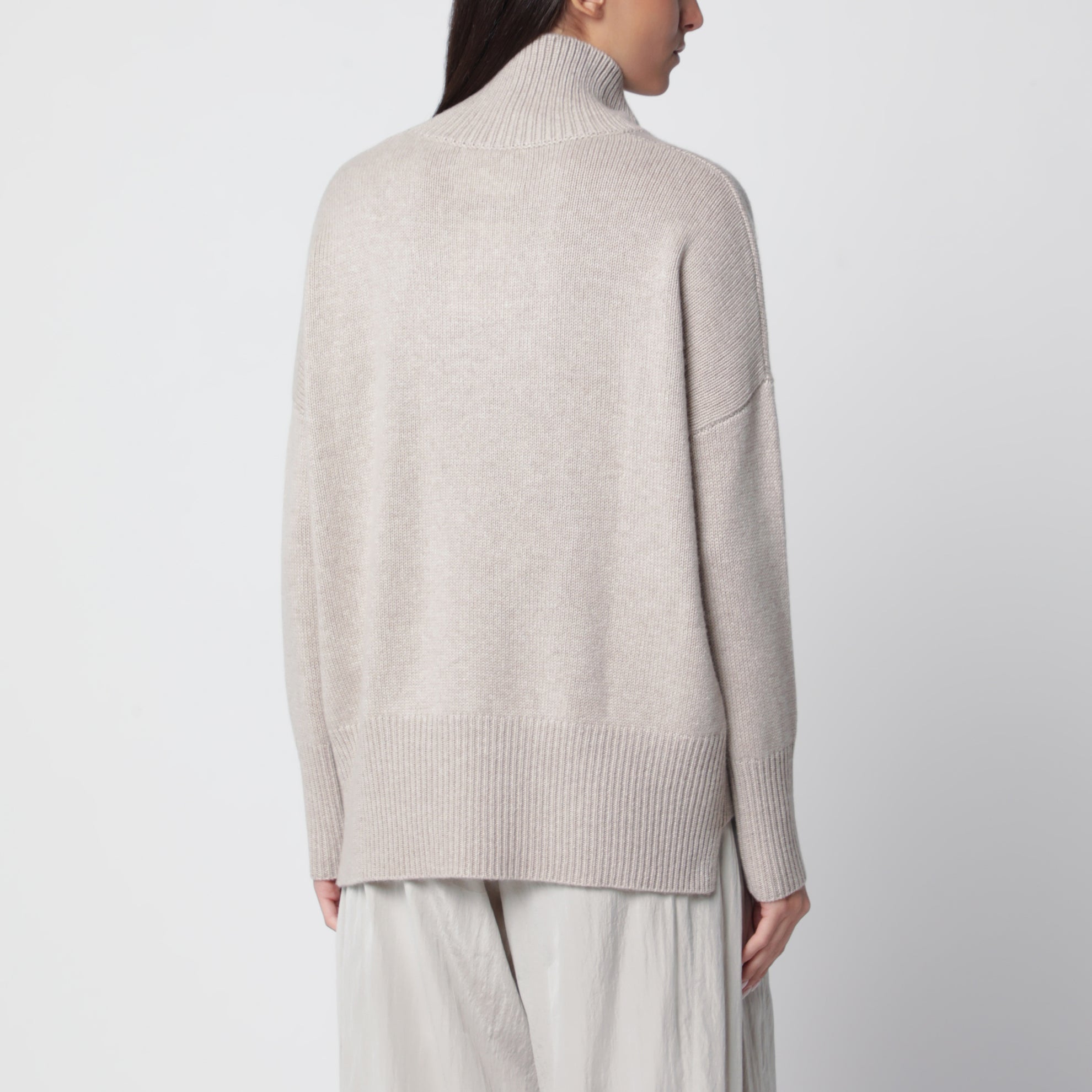 Pullover Heidi aus Kaschmir in Sand