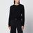Maglione Mable girocollo in cashmere nero