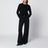 Maglione Mable girocollo in cashmere nero