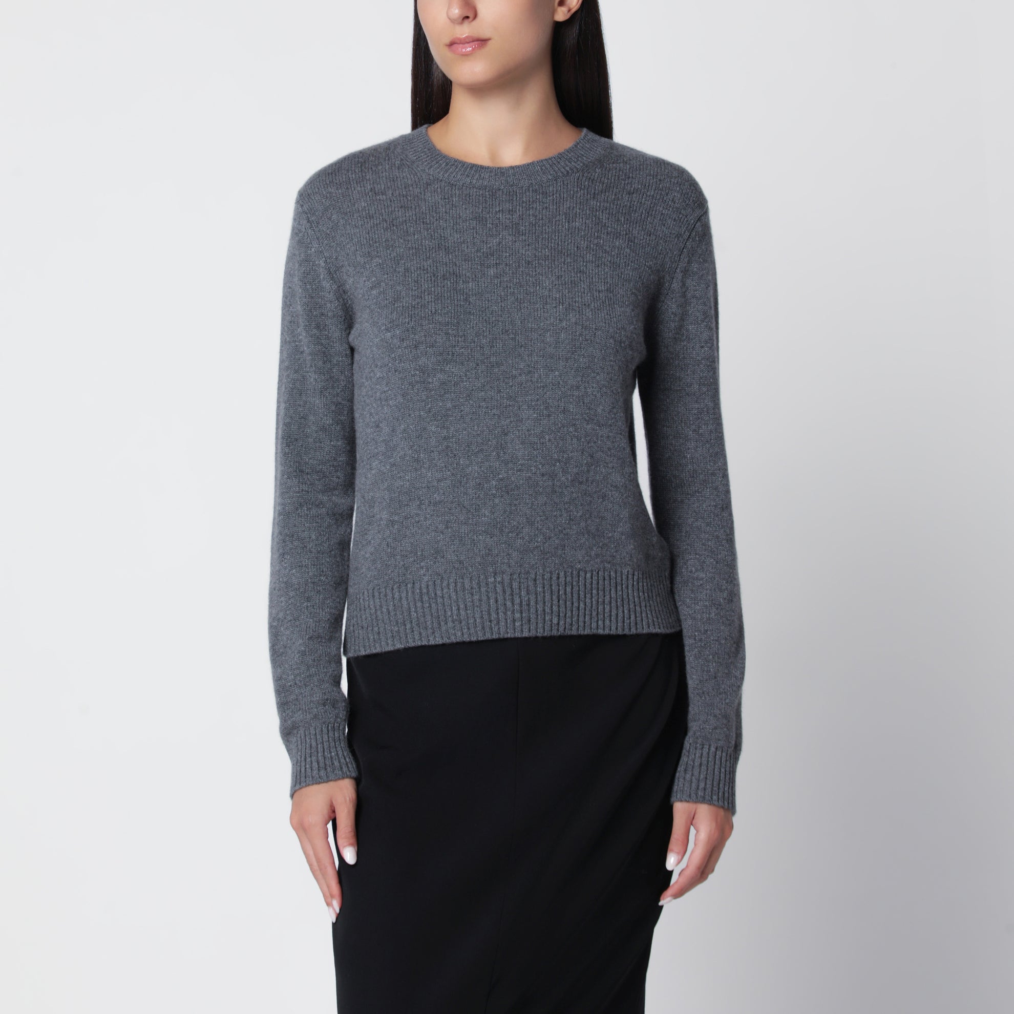 Pullover Mable aus Kaschmir in Graphit