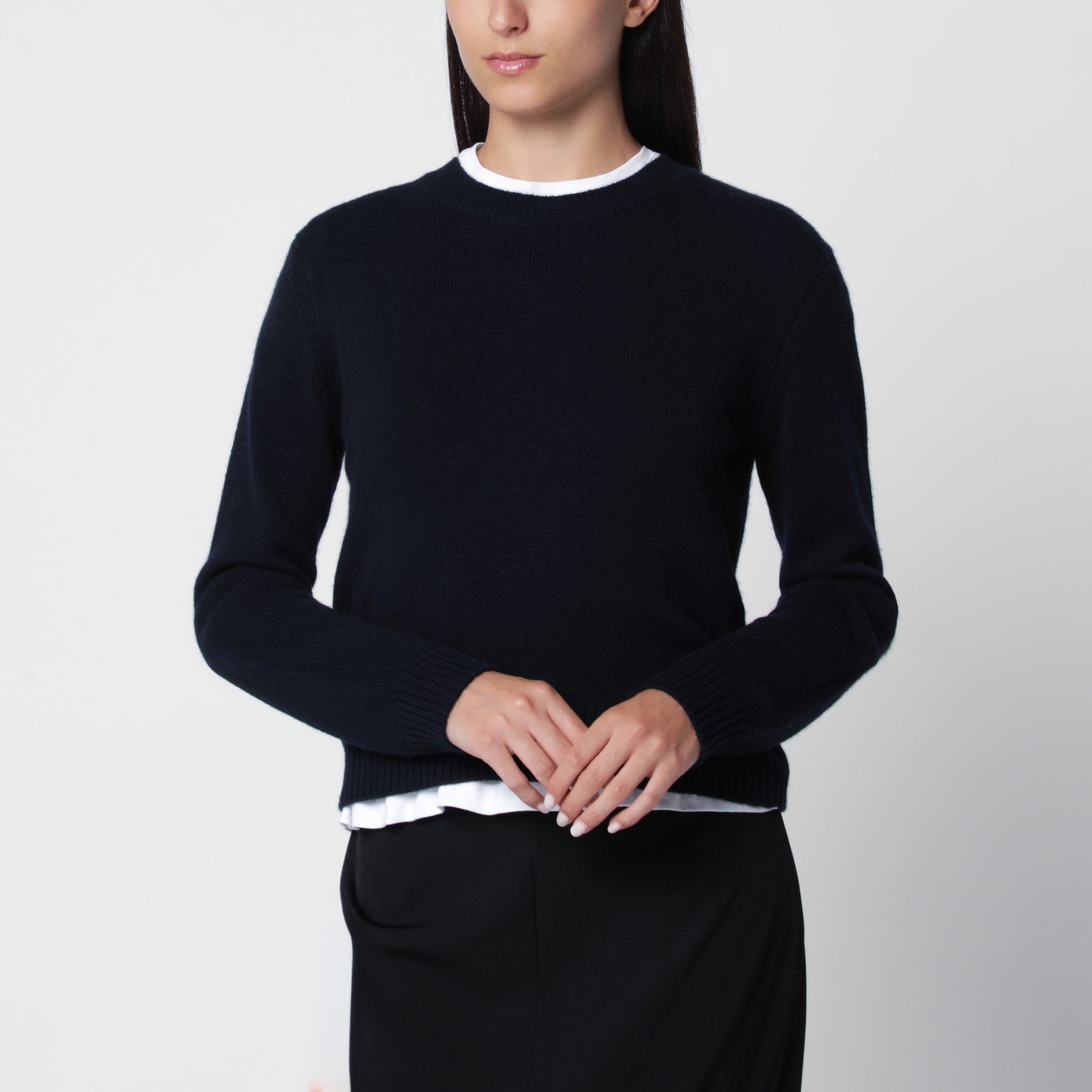 Pullover Mable aus Kaschmir in Navy