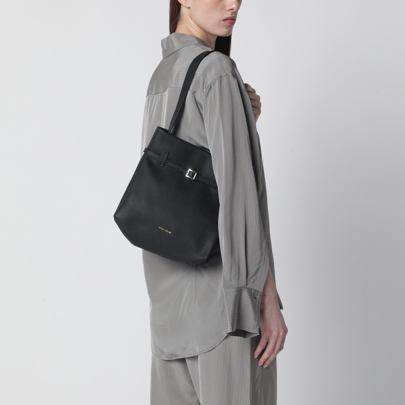 Borsa mini Tote du Jour nera