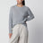 Lova Pullover aus Kaschmir und Seide in Grau