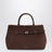 Le Cambon 35 dark brown suede bag