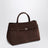 Le Cambon 35 dark brown suede bag
