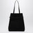 Tote du Jour Tasche aus schwarzem Wildleder